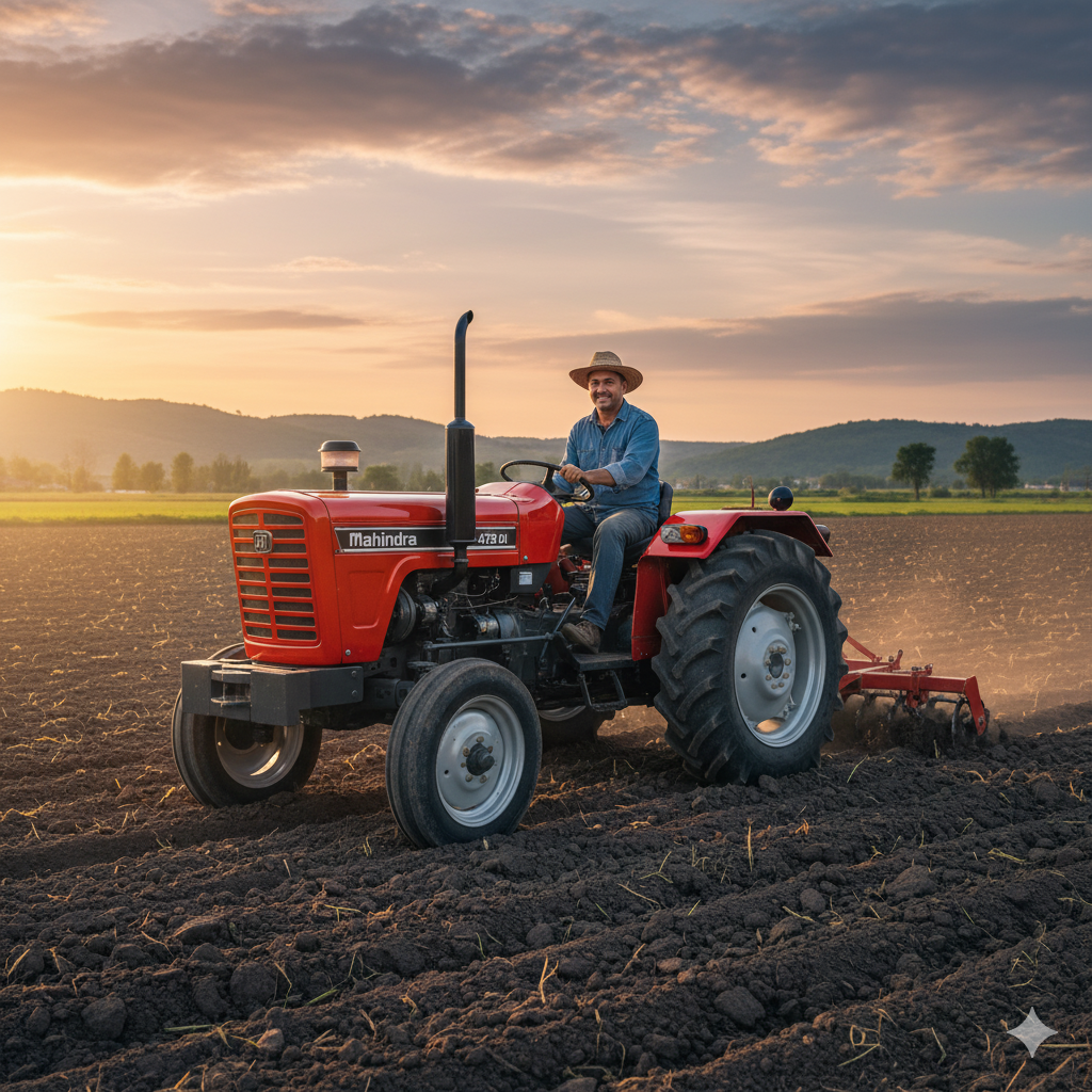 Mahindra 475 DI — hour log verified